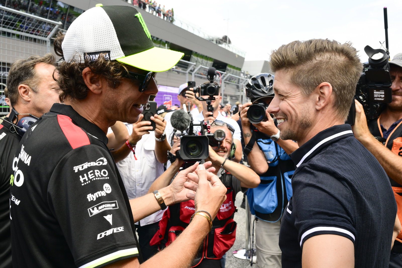 Valentino Rossi, Casey Stoner