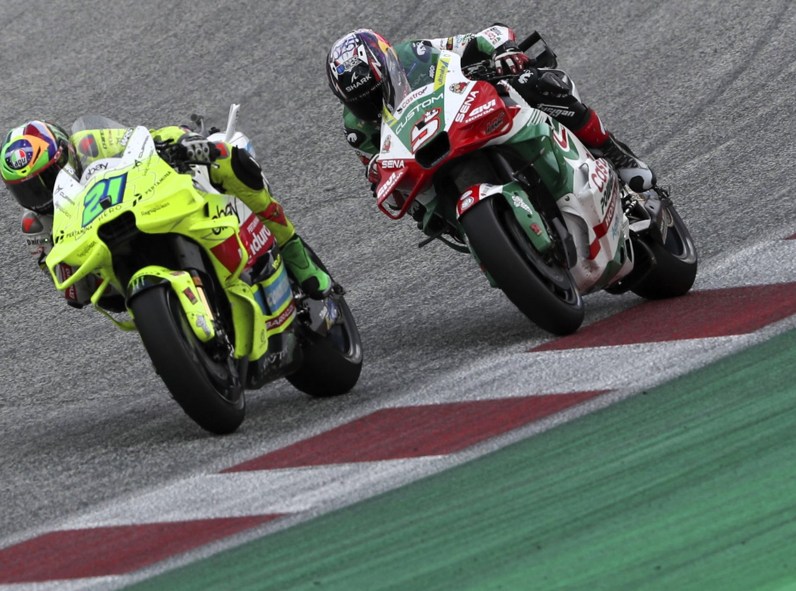 Franco Morbidelli, Johann Zarco, 2025 Austrian MotoGP