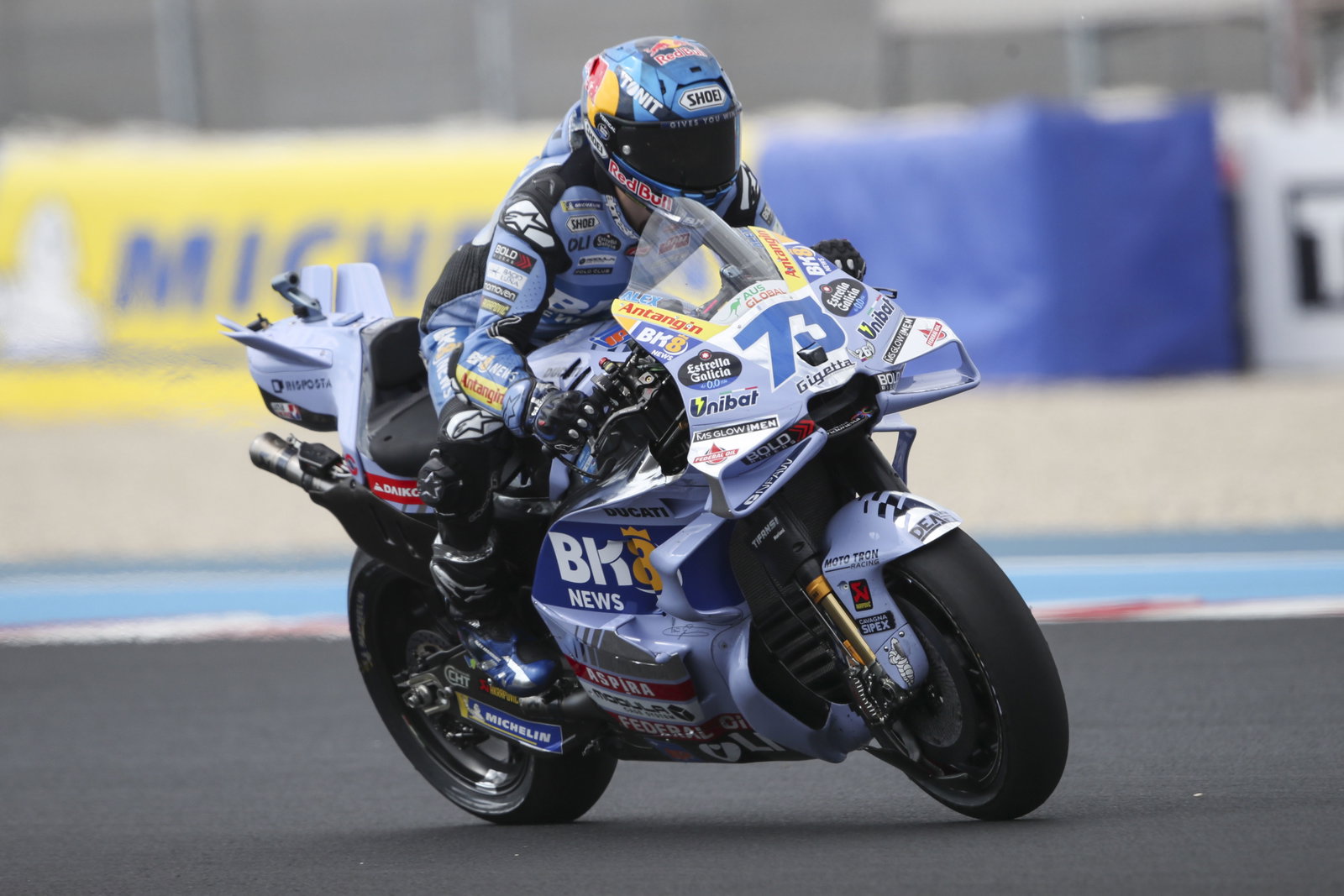 Alex Marquez, 2025 MotoGP Hungarian Grand Prix. Credit: Gold and Goose.