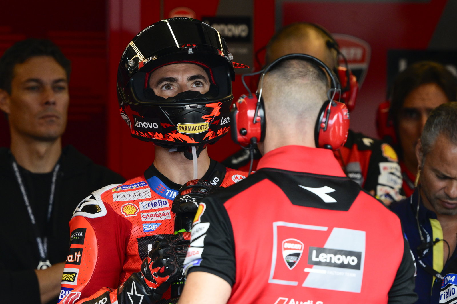 Pecco Bagnaia, Ducati Corse, 2025 Hungarian MotoGP