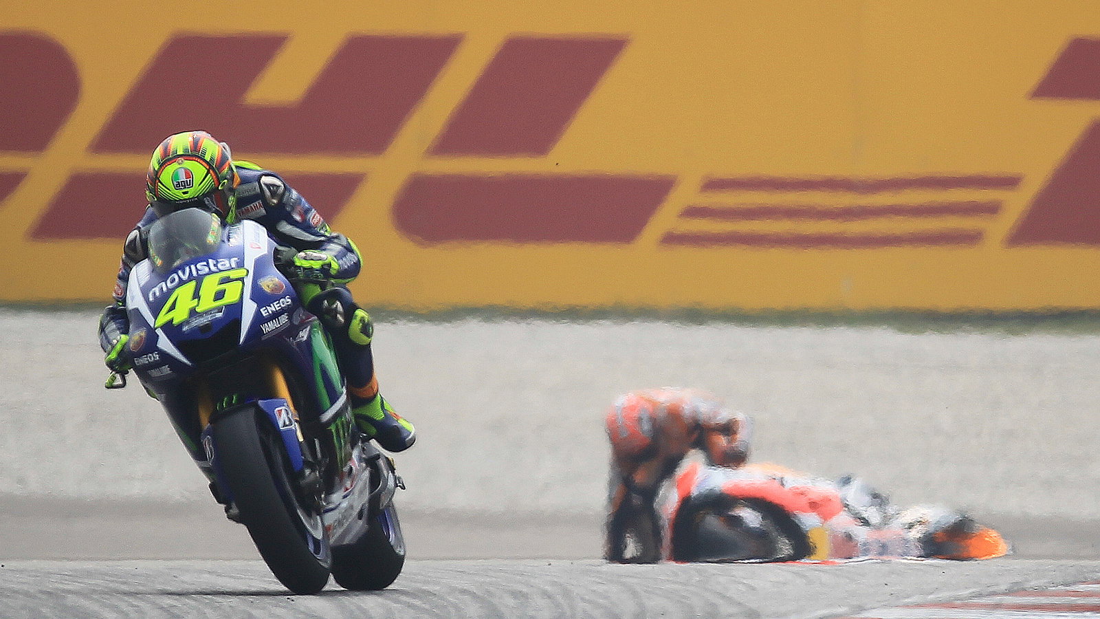 Valentino Rossi, Marc Marquez, Sepang 2015
