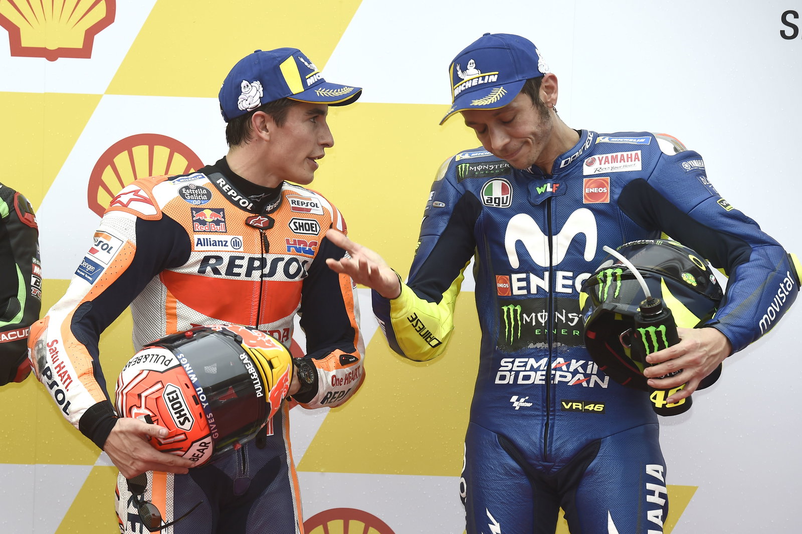 Marc Marquez, Valentino Rossi