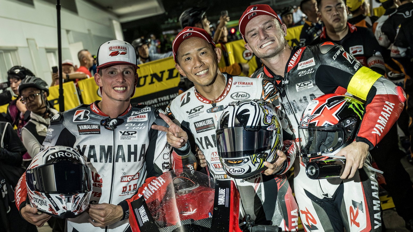 Katsuyuki Nakayama, Andrea Locatelli, Jack Miller