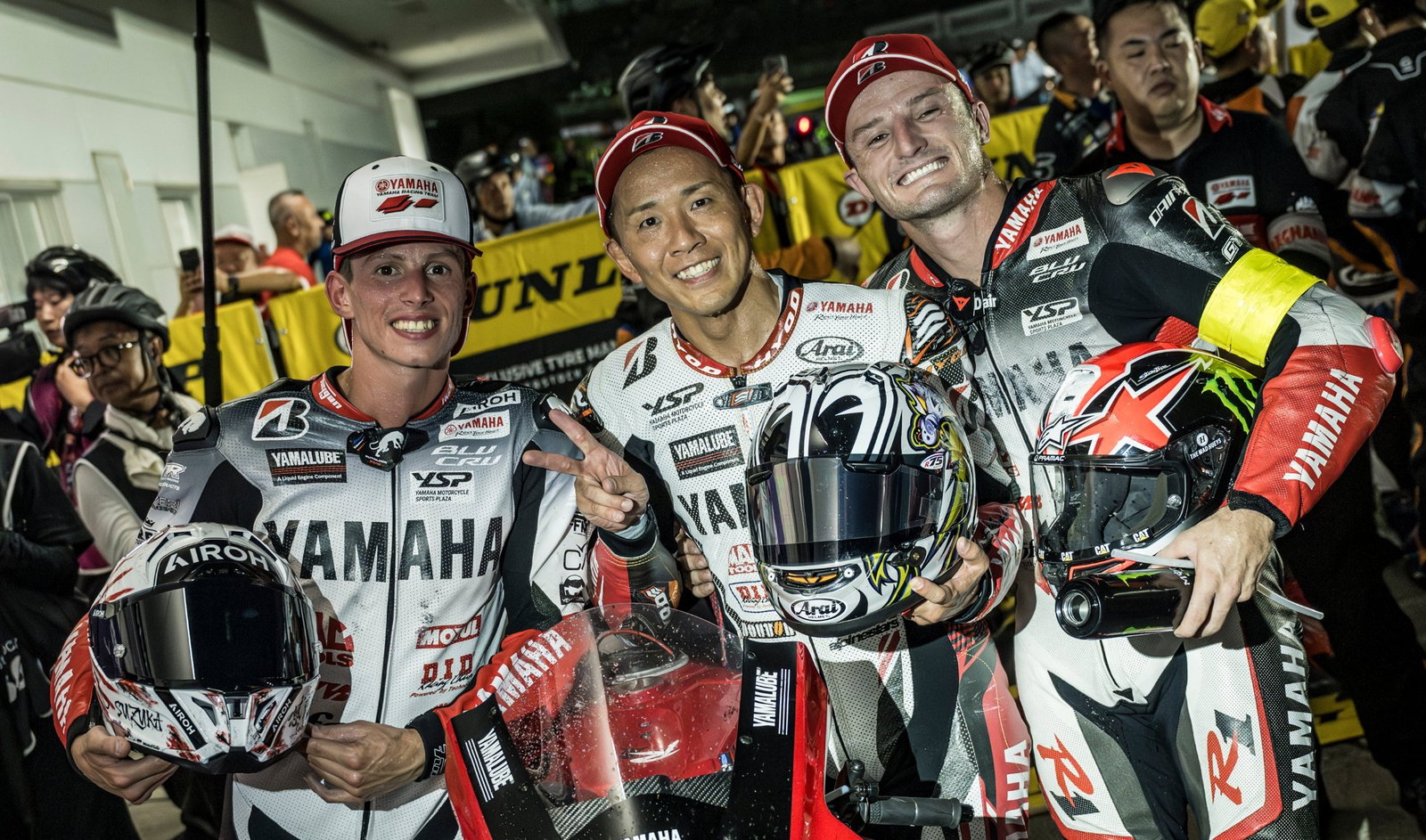 Katsuyuki Nakayama, Andrea Locatelli, Jack Miller