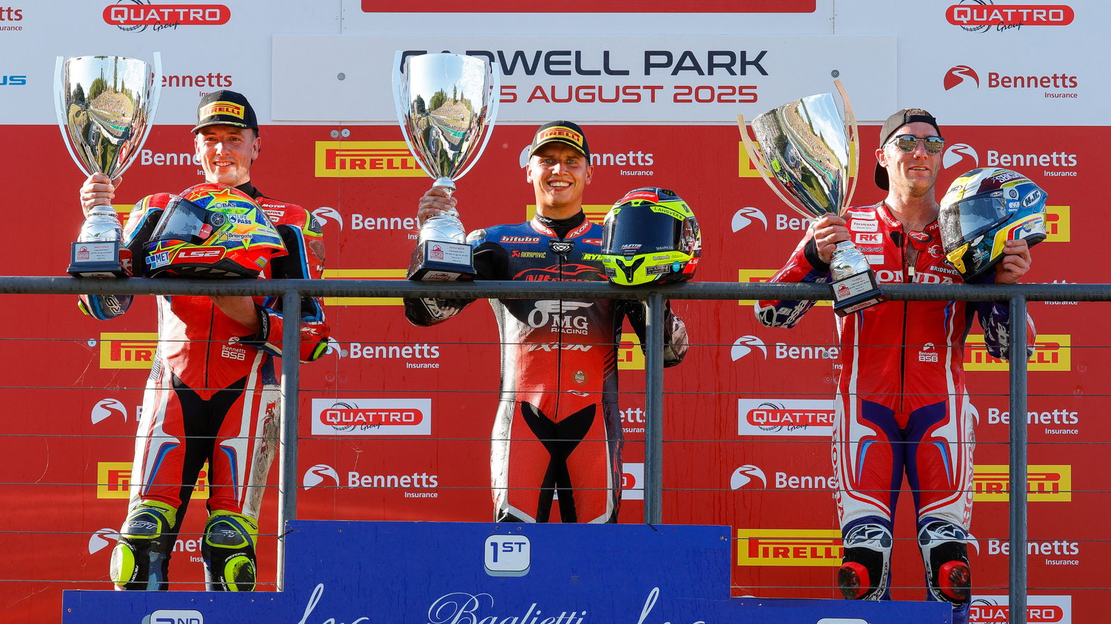 Kyle Ryde, Andrew Irwin, Tommy Bridewell, Cadwell Park, 2025, Race 3