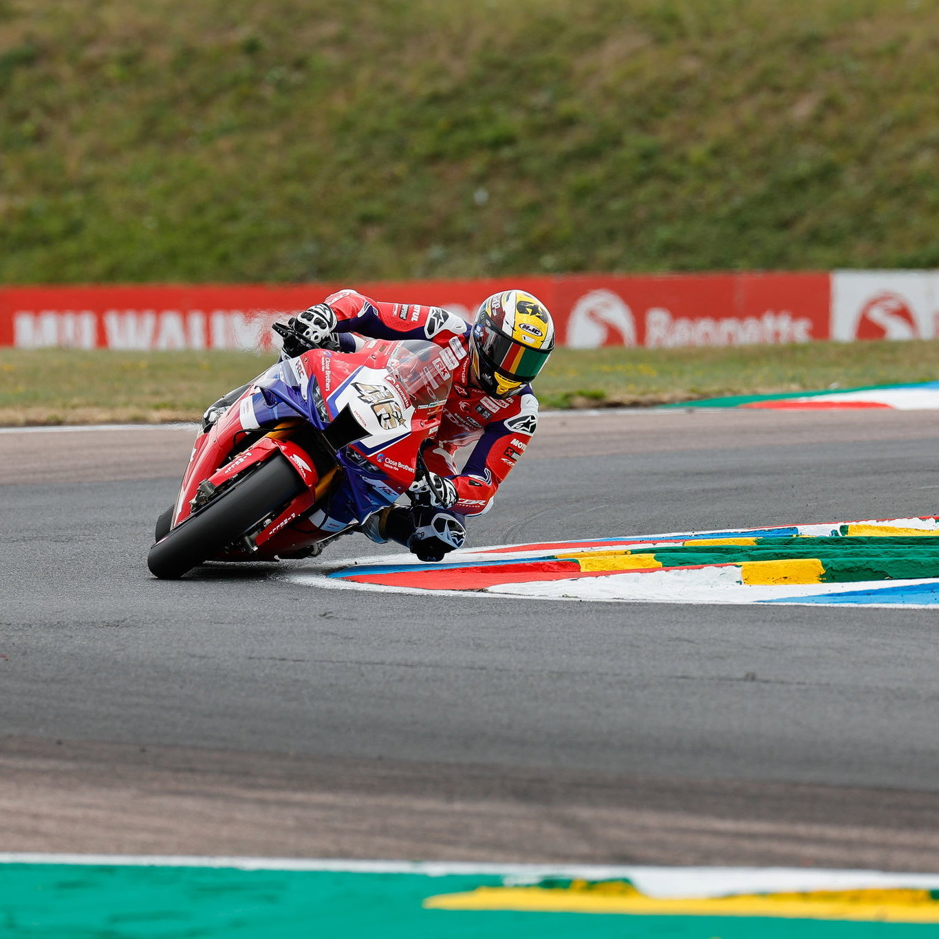 Tommy Bridewell, 2025 Thruxton BSB. Credit: Ian Hopgood Photography.