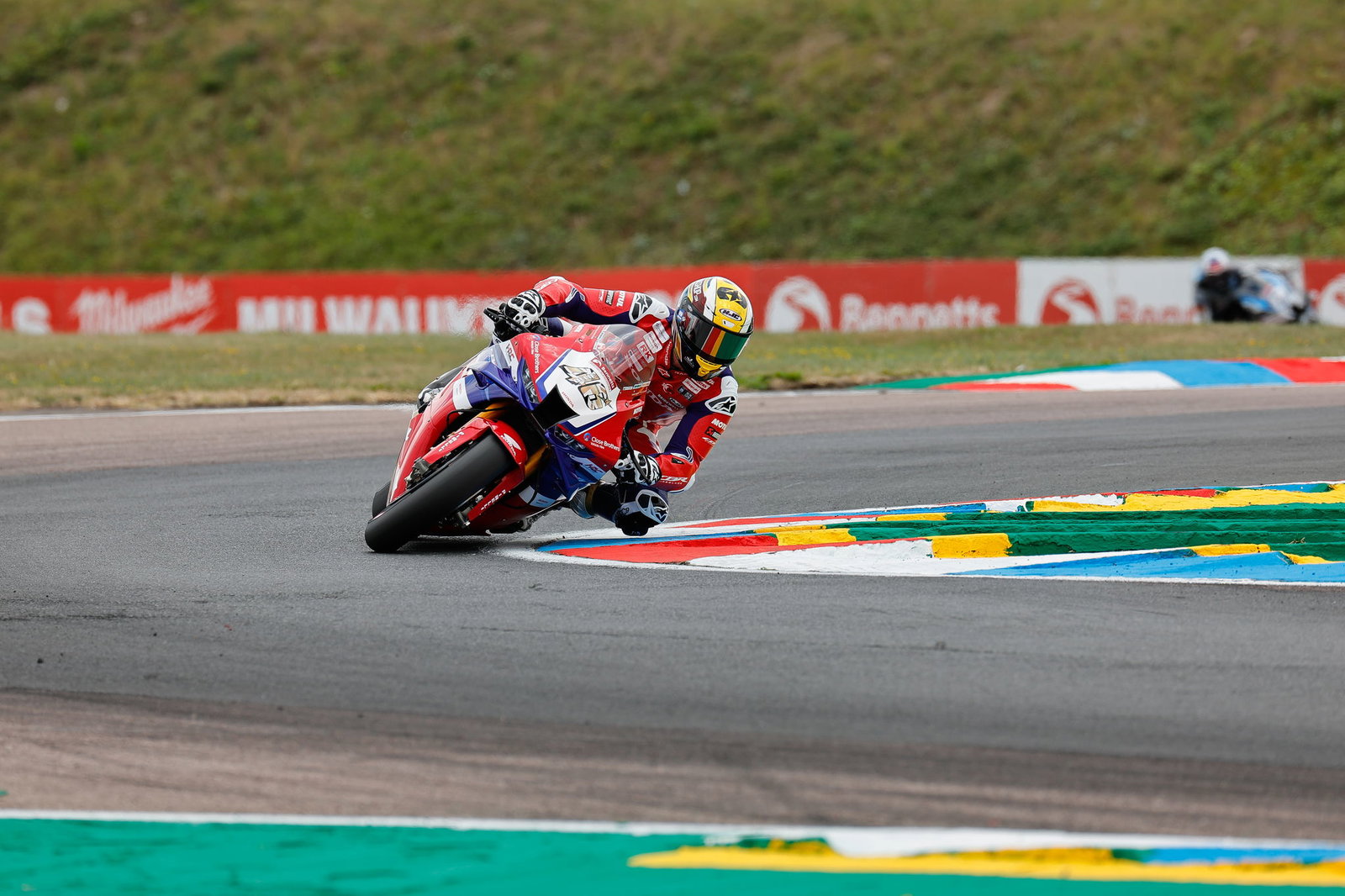 Tommy Bridewell, 2025 Thruxton BSB. Credit: Ian Hopgood Photography.