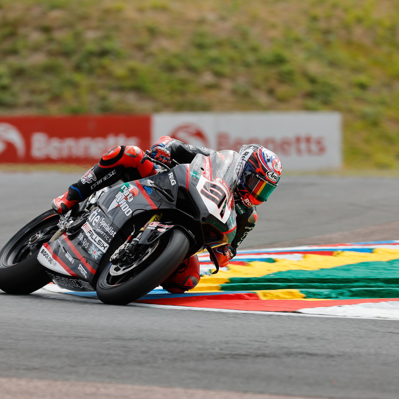 Leon Haslam, 2025 Thruxton BSB. Credit: Ian Hopgood Photography.