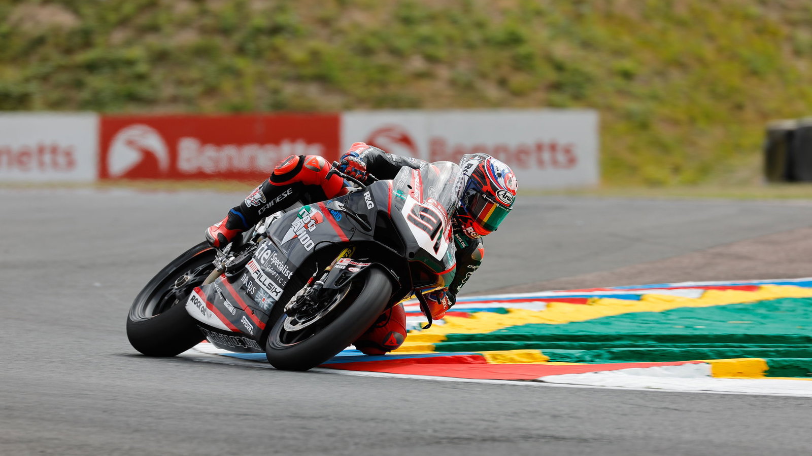 Leon Haslam, 2025 Thruxton BSB. Credit: Ian Hopgood Photography.