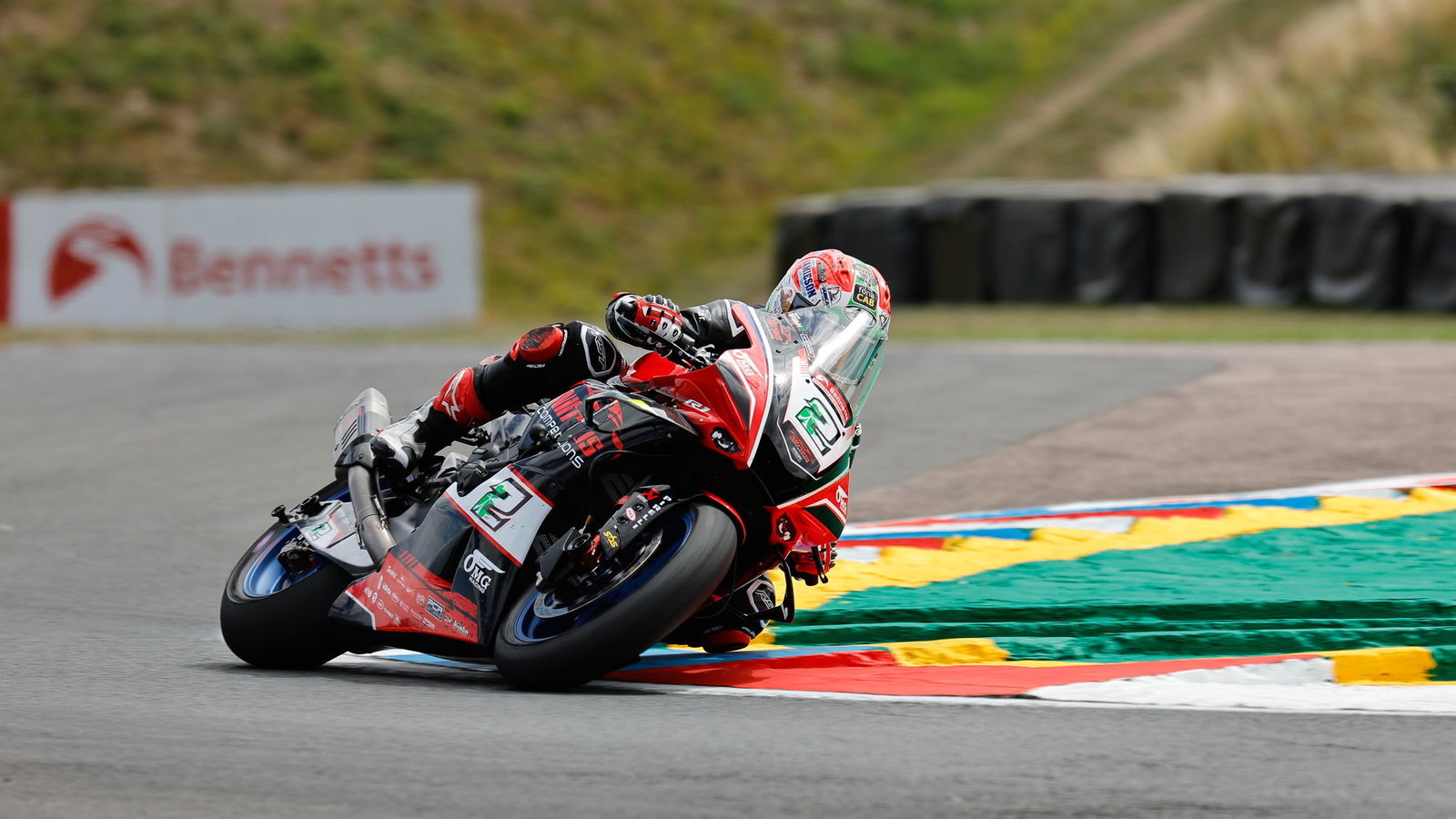 Glenn Irwin, 2025 Thruxton BSB. Credit: Ian Hopgood Photography.
