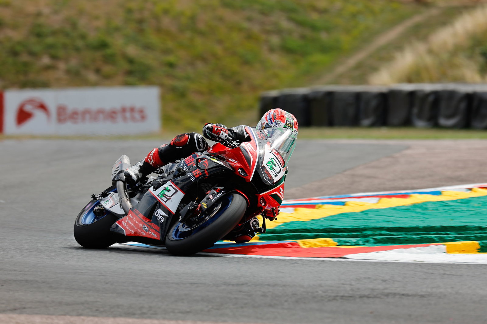 Glenn Irwin, 2025 Thruxton BSB. Credit: Ian Hopgood Photography.