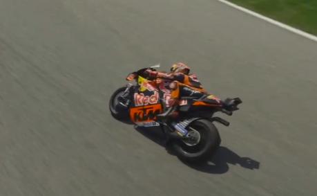 Jonas Folger at Red Bull Ring on KTM RC16. Credit: Red Bull Motorsports/Instagram.