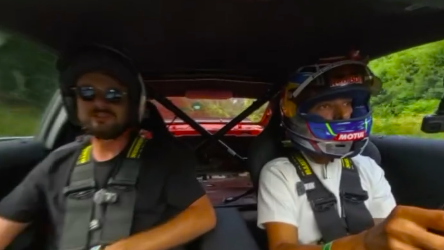 Toprak Razgatlioglu driving BMW at Nurburgring Nordschleife. Credit: Instagram/Toprak Razgatlioglu.