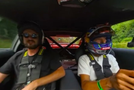 Toprak Razgatlioglu driving BMW at Nurburgring Nordschleife. Credit: Instagram/Toprak Razgatlioglu.