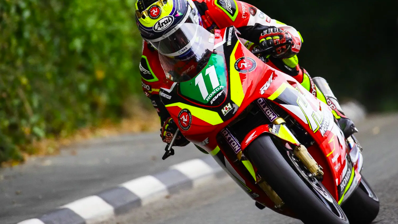 Nathan Harrison, 2025 Classic TT. Credit: Isle of Man TT.