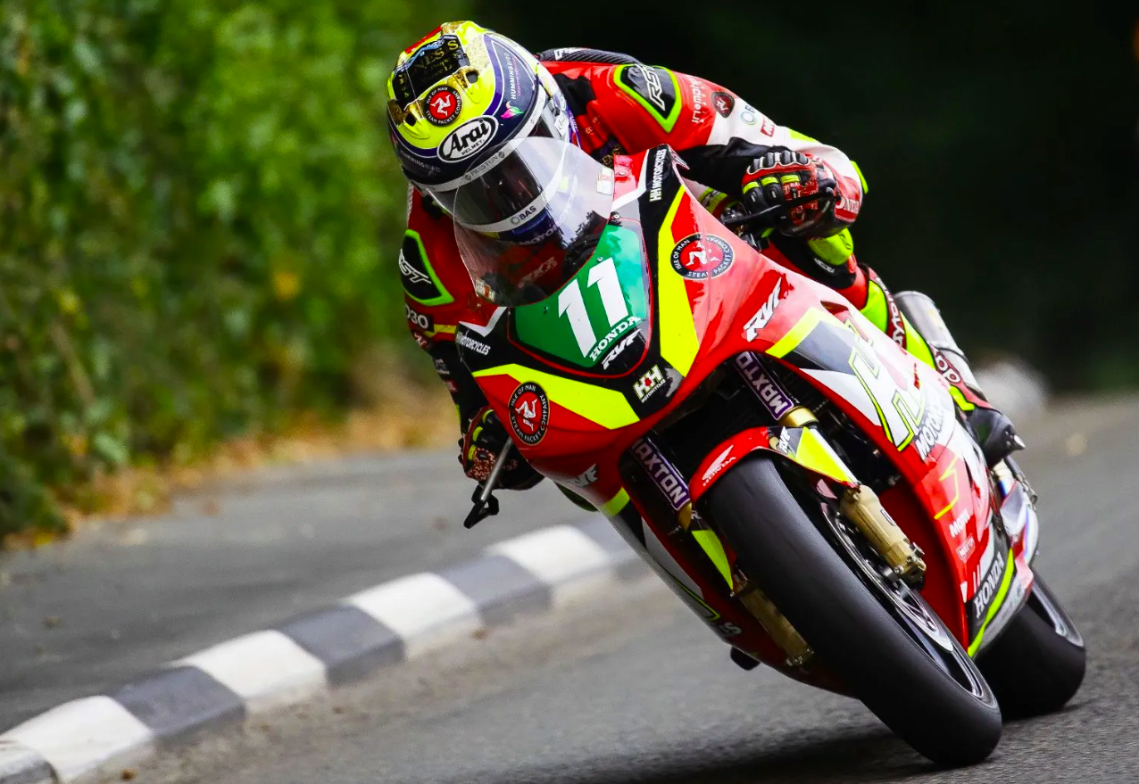 Nathan Harrison, 2025 Classic TT. Credit: Isle of Man TT.