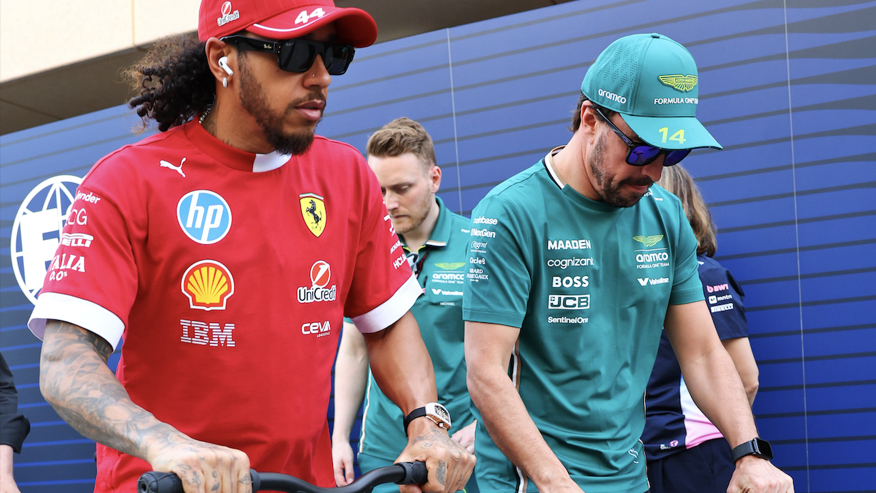 Lewis Hamilton and Fernando Alonso