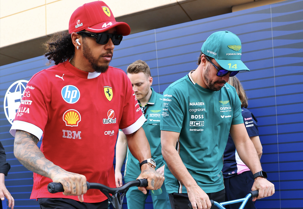 Lewis Hamilton and Fernando Alonso