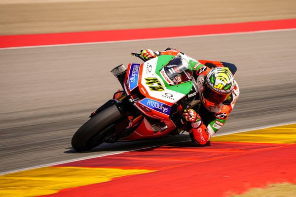 Axel Bassani, 2025 WorldSBK Aragon Test. Credit: Bimota by Kawasaki Racing Team.