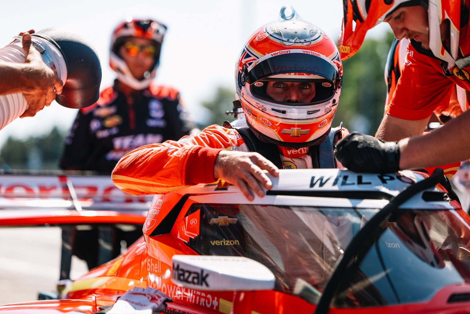 Will power wins the 2025 IndyCar Grand Prix of Portland race