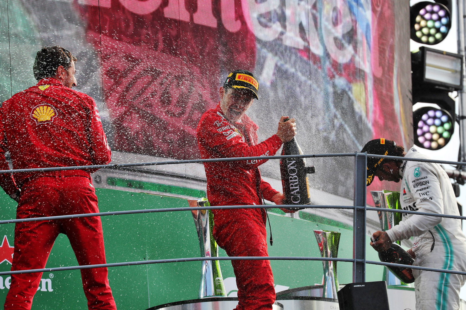 Charles Leclerc wins the 2029 Italian GP 