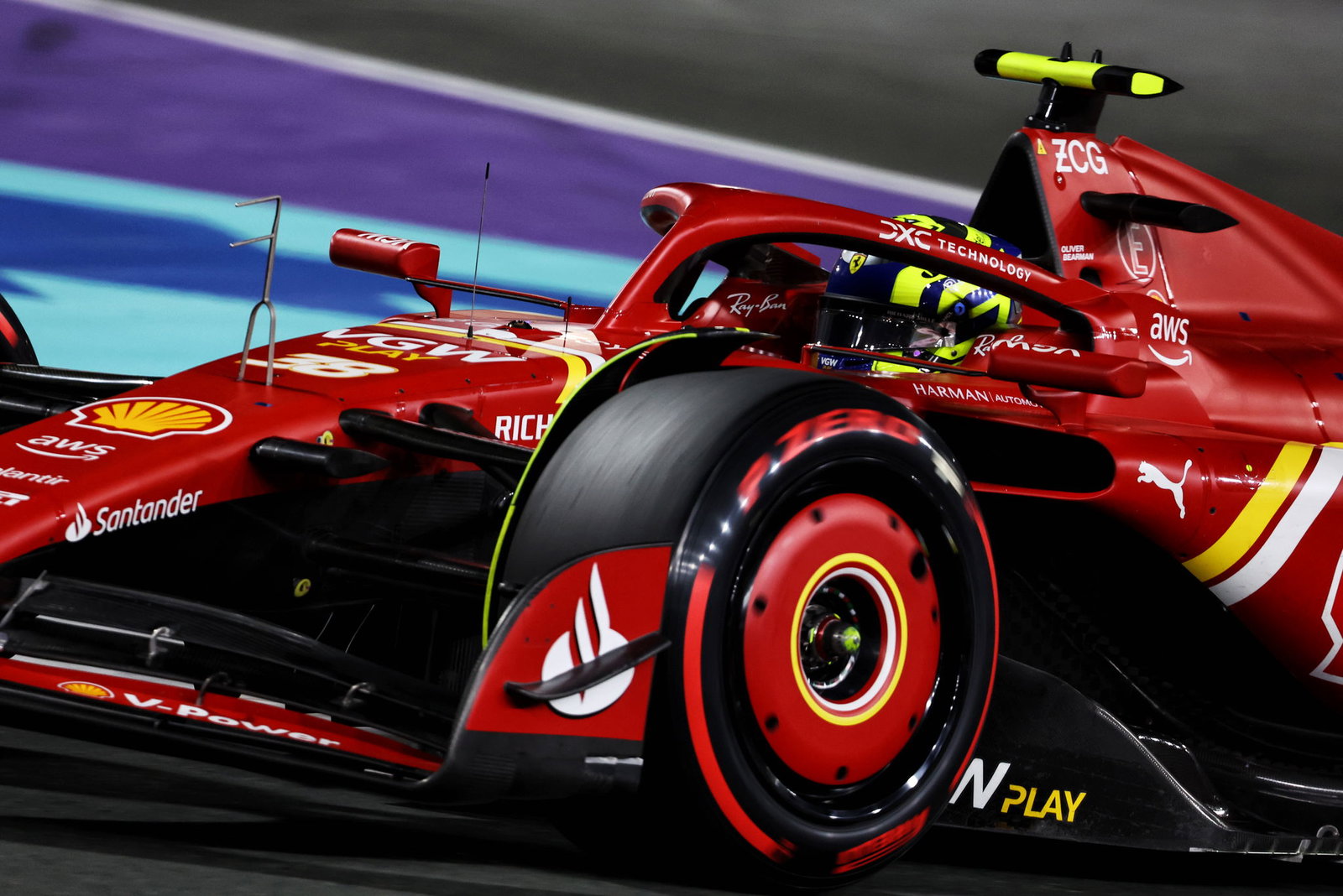 Bearman impressed on his F1 debut with Ferrari 