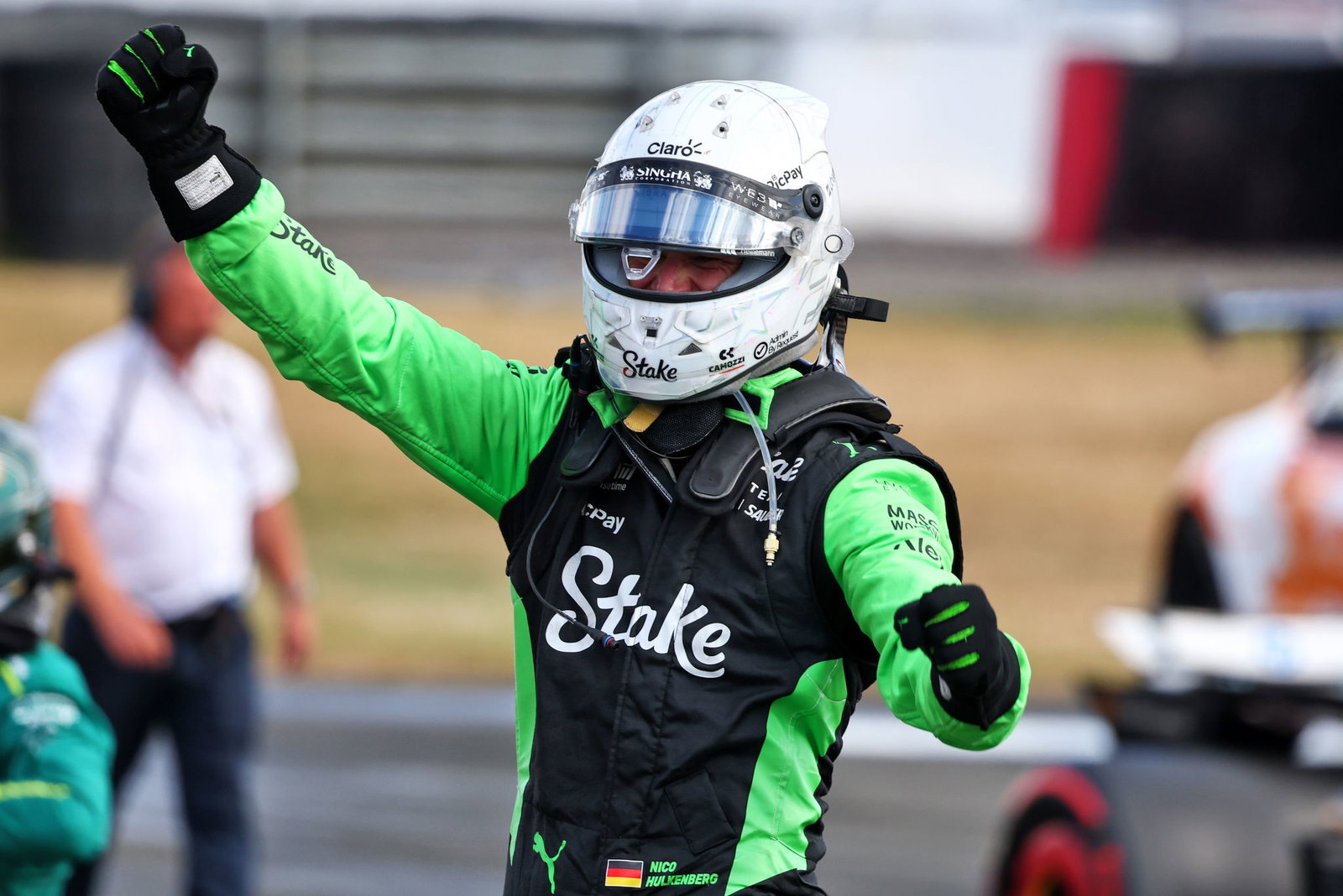 Nico Hulkenberg would have been celebrating a first win at Silverstone