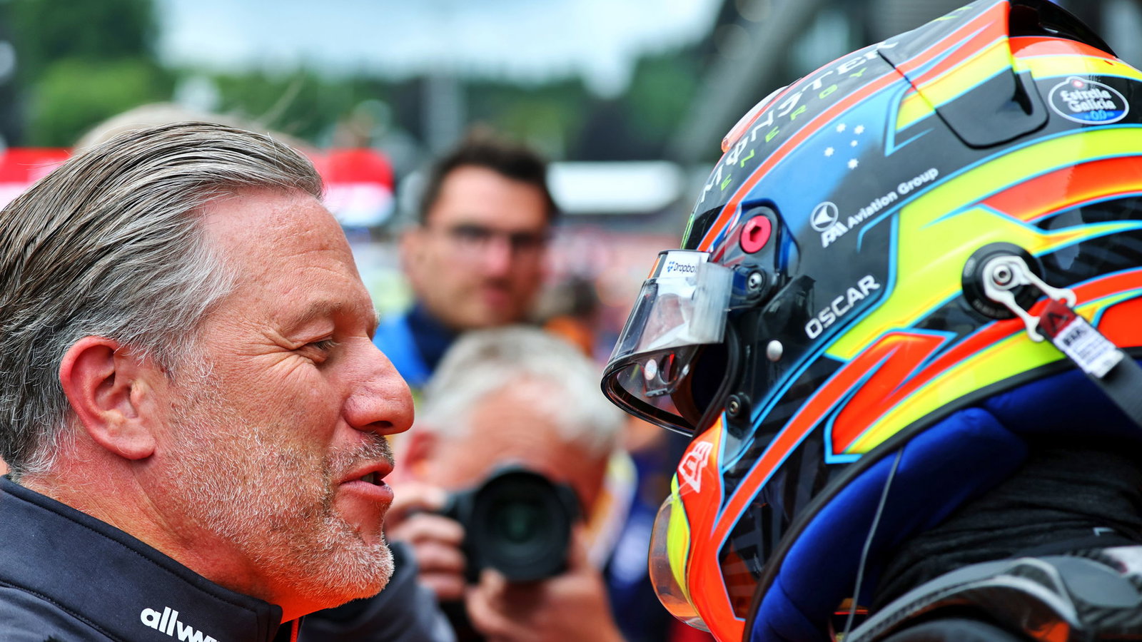 Zak Brown, Oscar Piastri