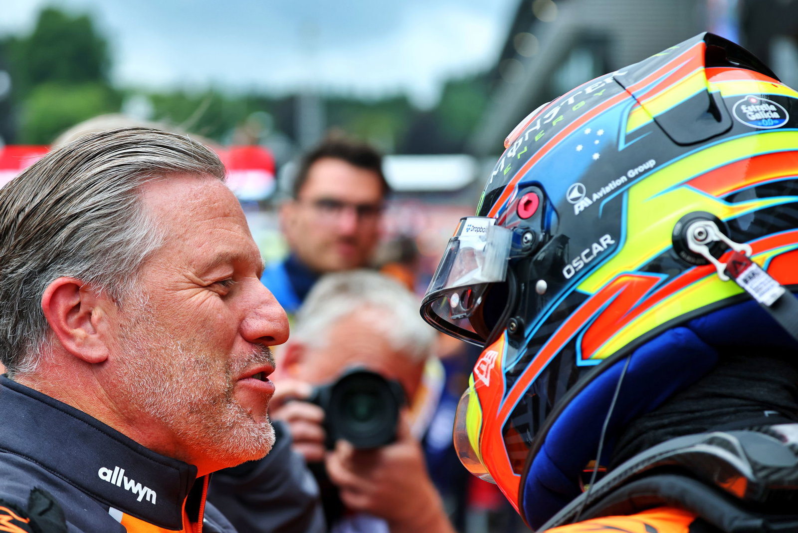 Zak Brown, Oscar Piastri