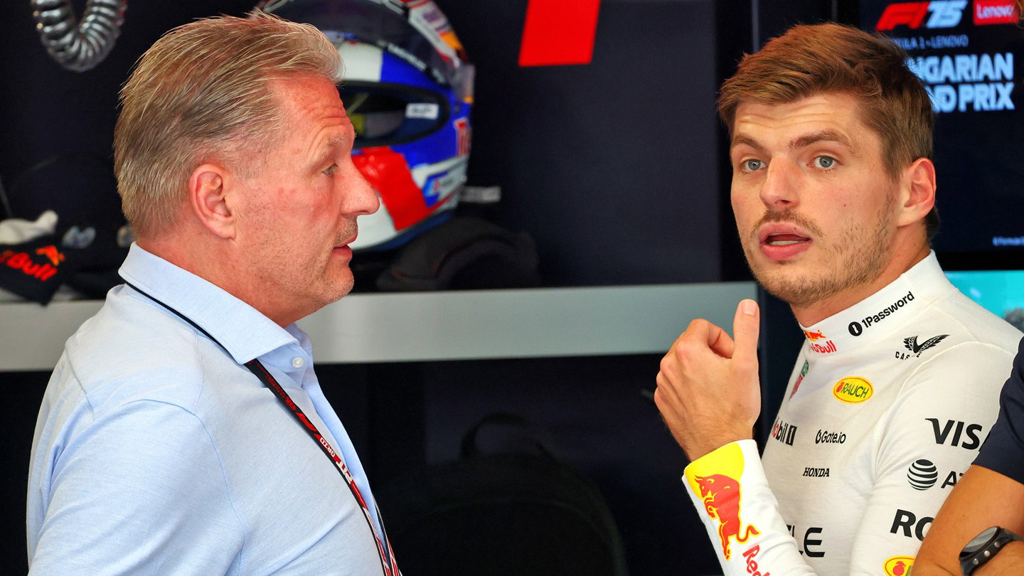 Jos and Max Verstappen