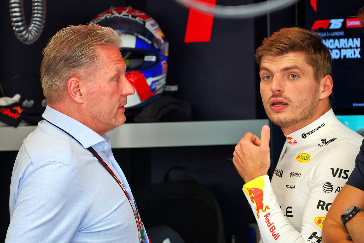 Jos and Max Verstappen