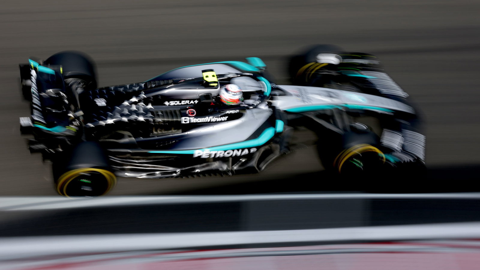 Mercedes are still getting on top of their W16