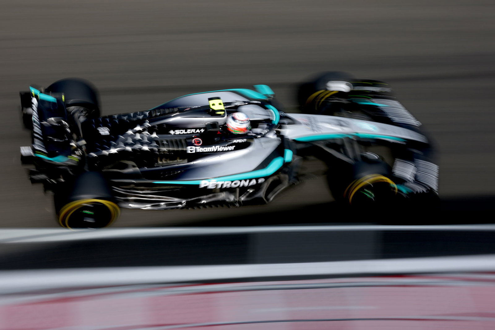 Mercedes are still getting on top of their W16