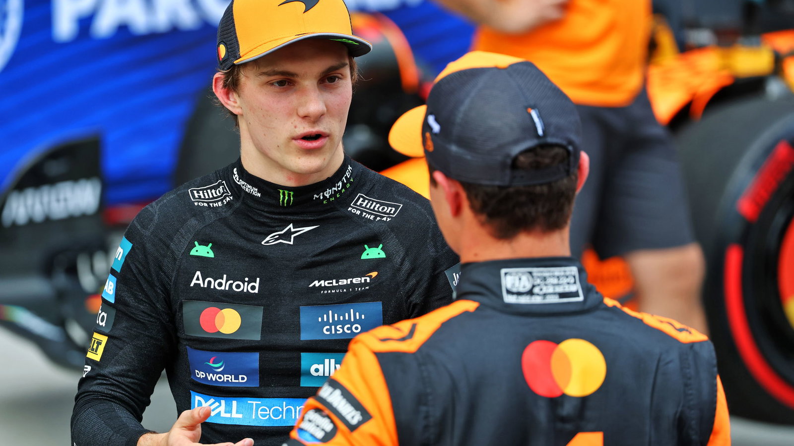 Oscar Piastri and Lando Norris 