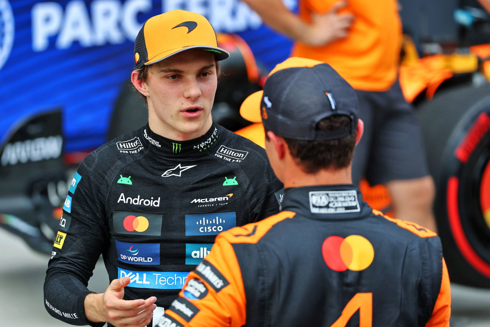 Oscar Piastri and Lando Norris 