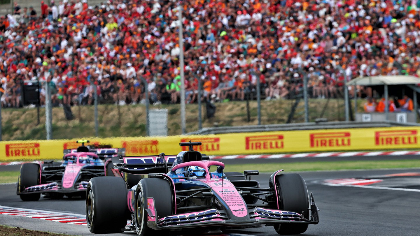 Pierre Gasly and Franco Colapinto