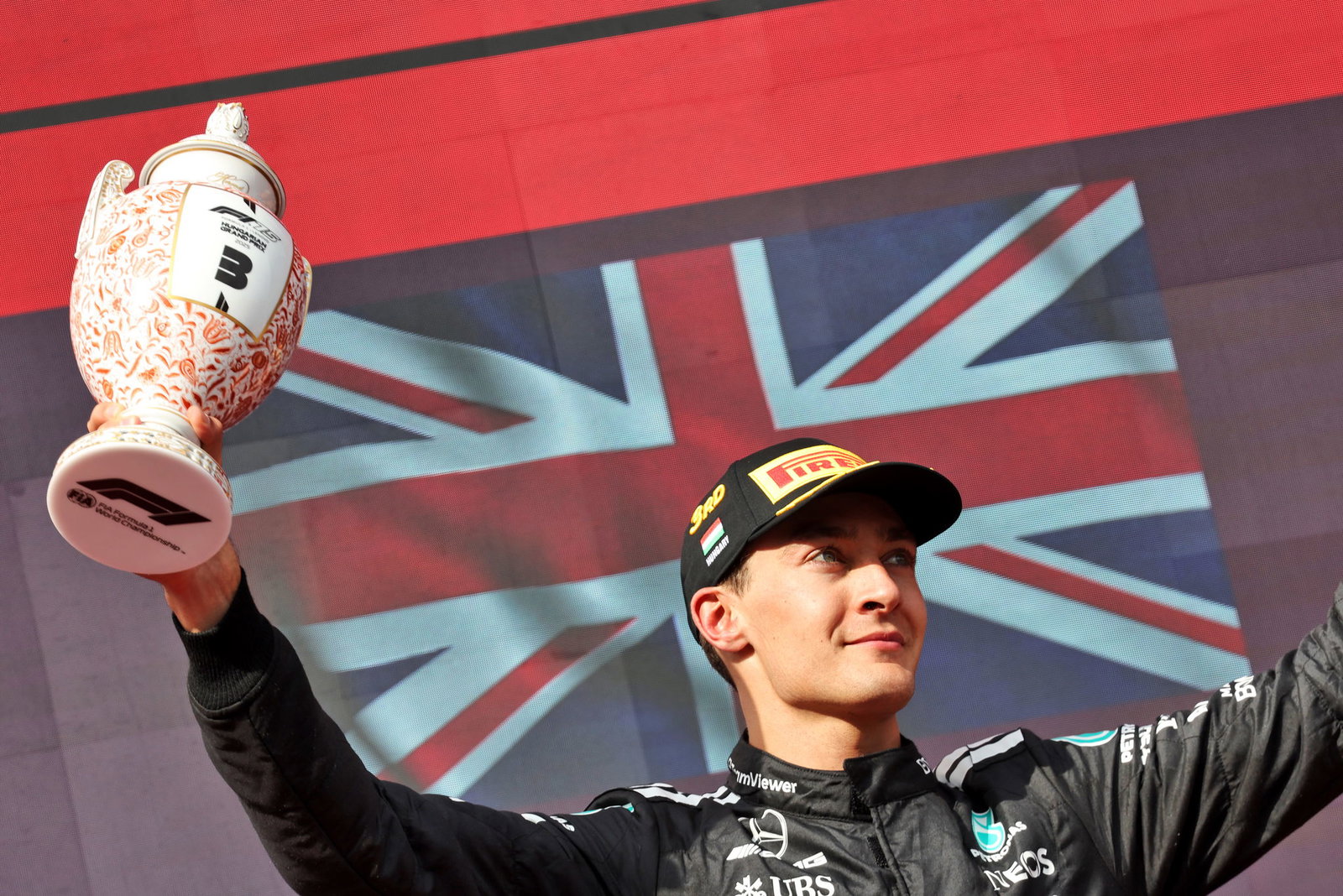 Russell scored his sixth podium of 2025 in Hungary 