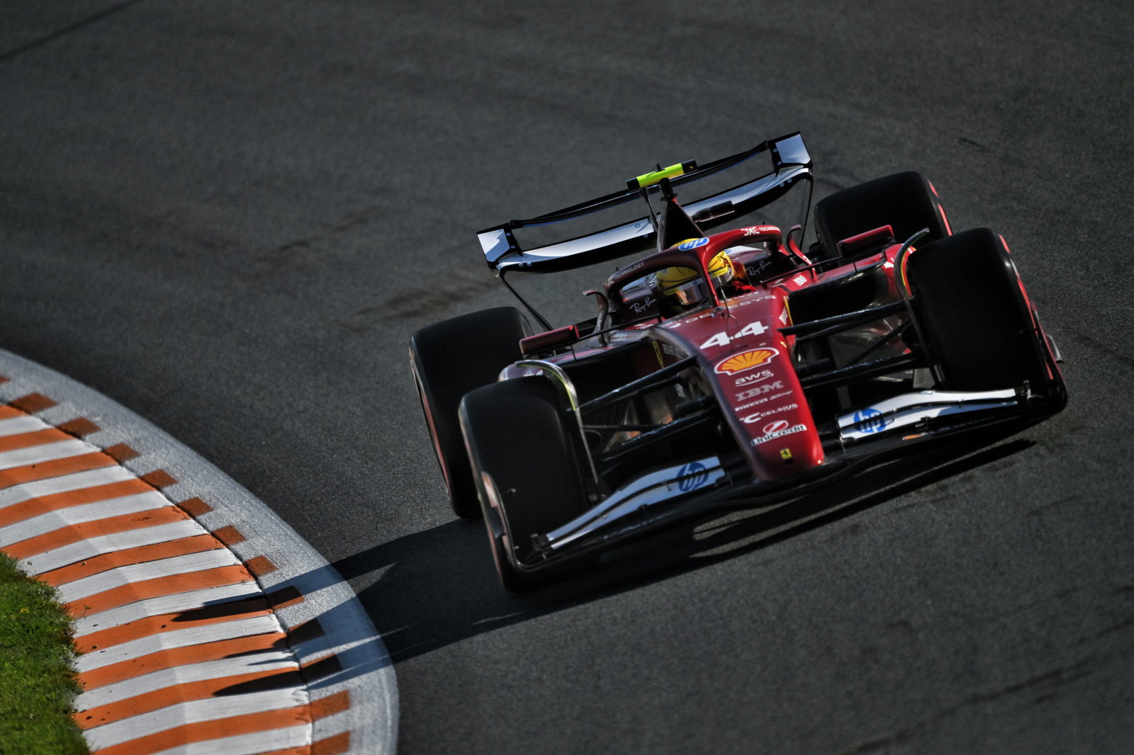 Hamilton enjoyed a better qualifying showing