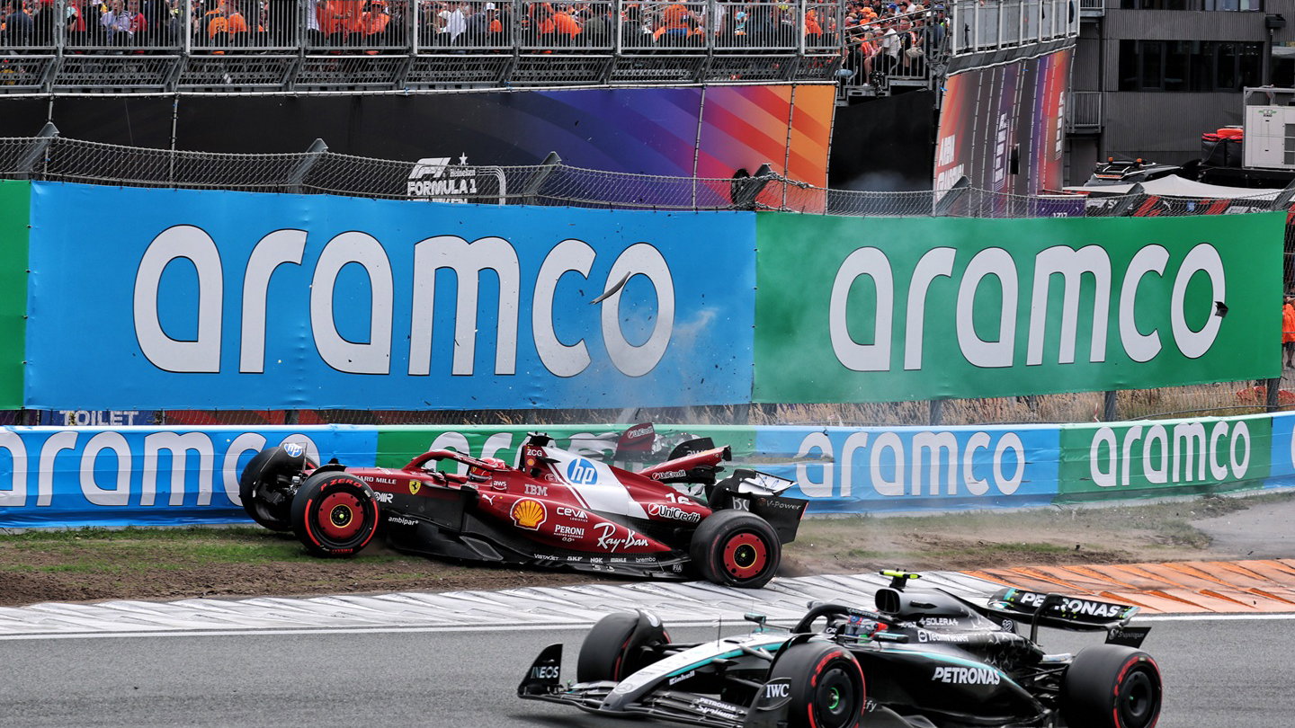 Charles Leclerc and Kimi Antonelli