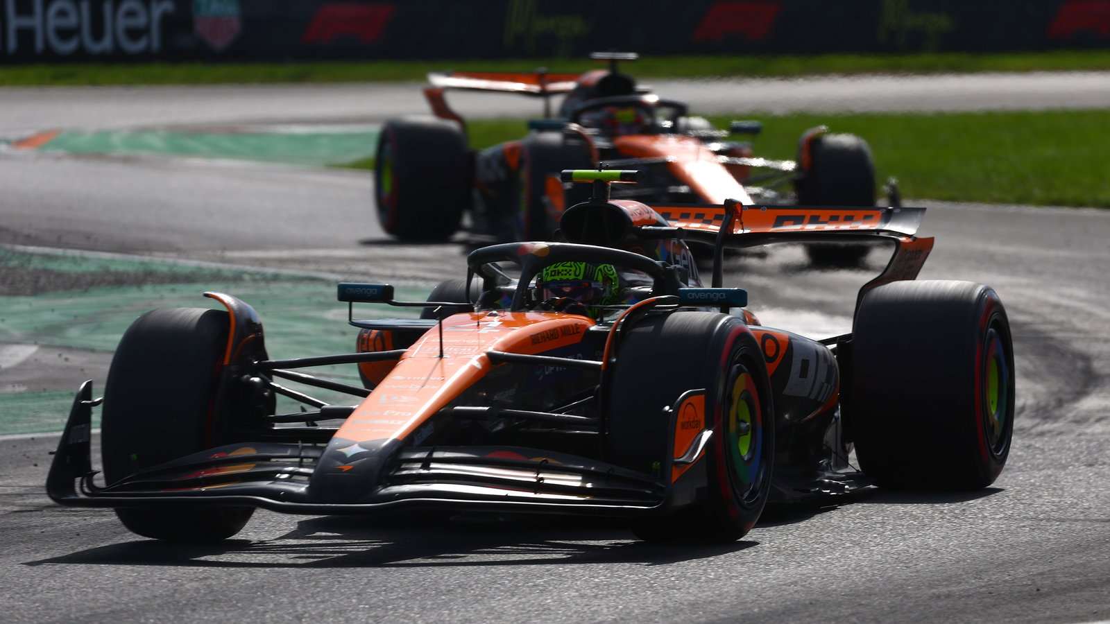 Norris beat Piastri at Monza