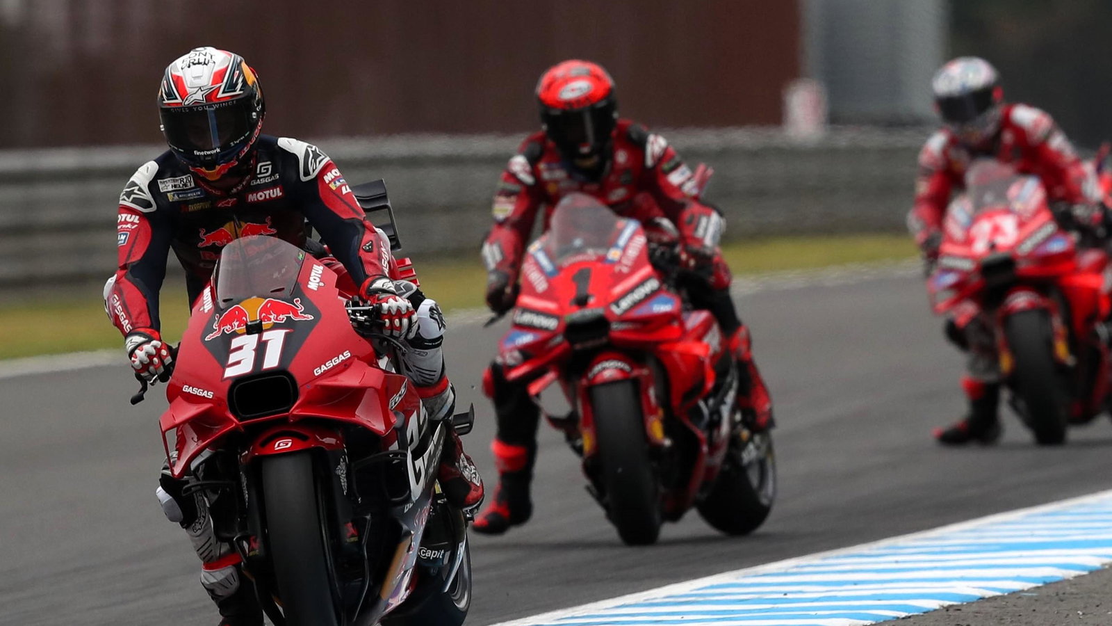 Acosta, Bagnaia, Bastianini, 2024 Japanese MotoGP Sprint