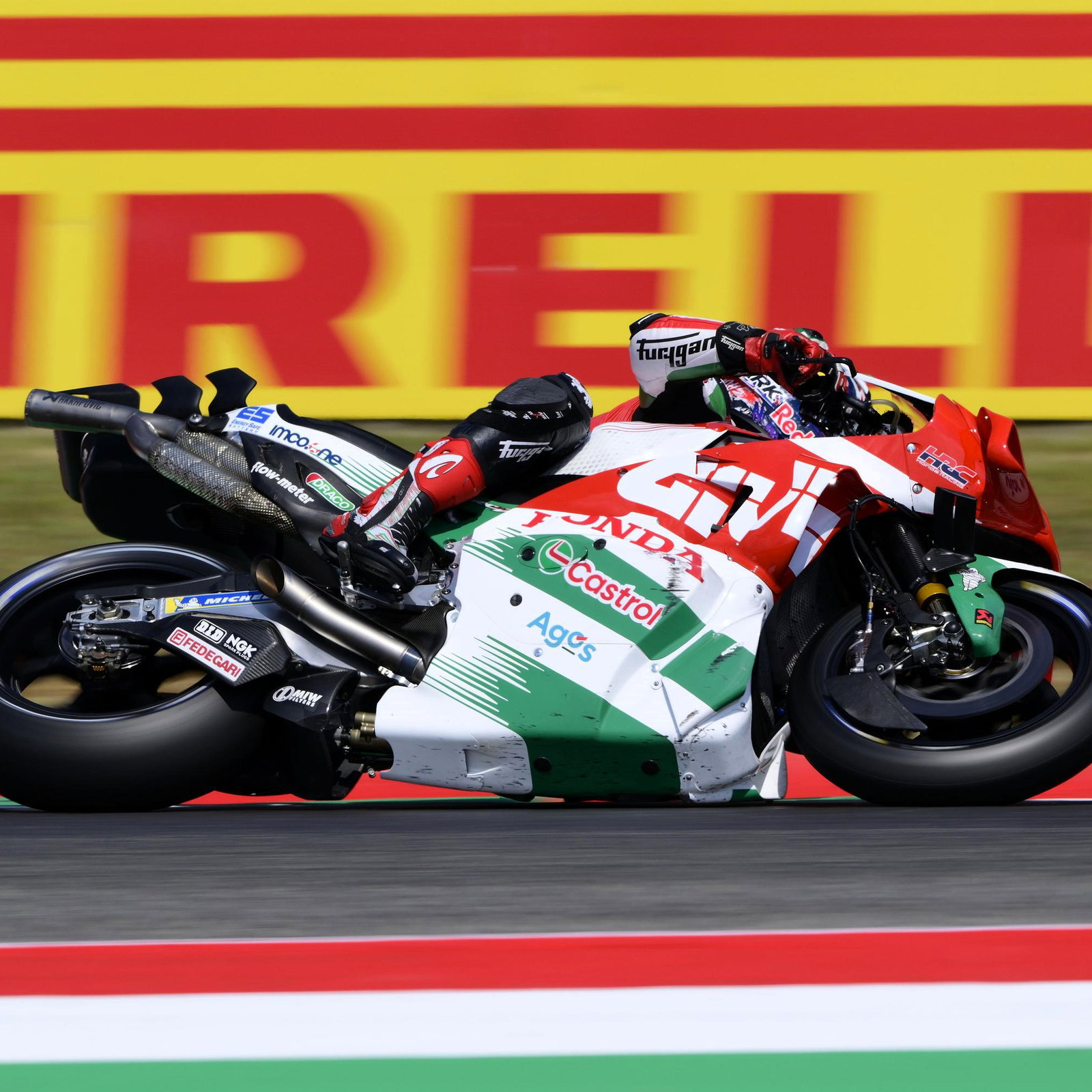 Pirelli logo, Honda, 2025 Italian MotoGP