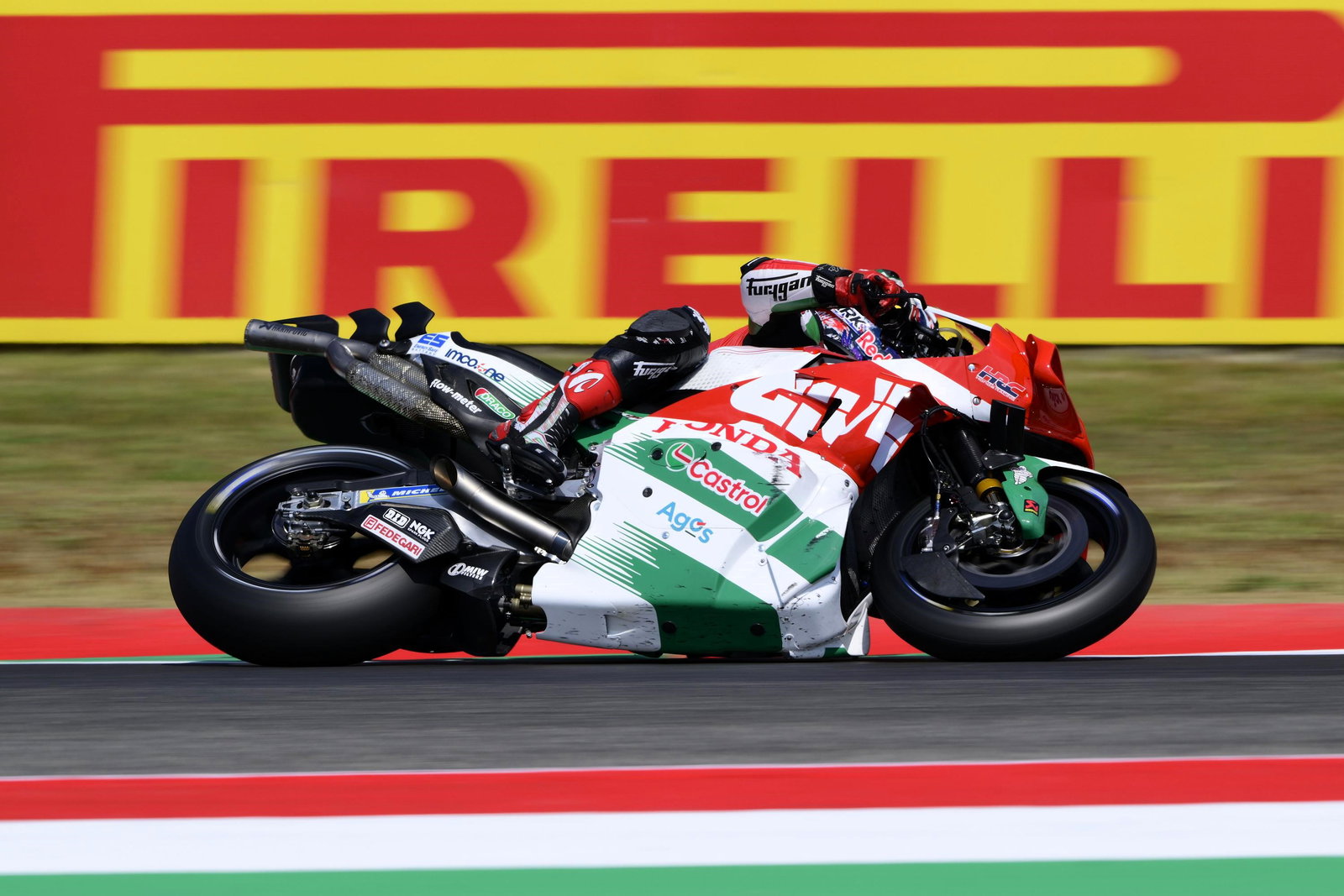 Pirelli logo, Honda, 2025 Italian MotoGP