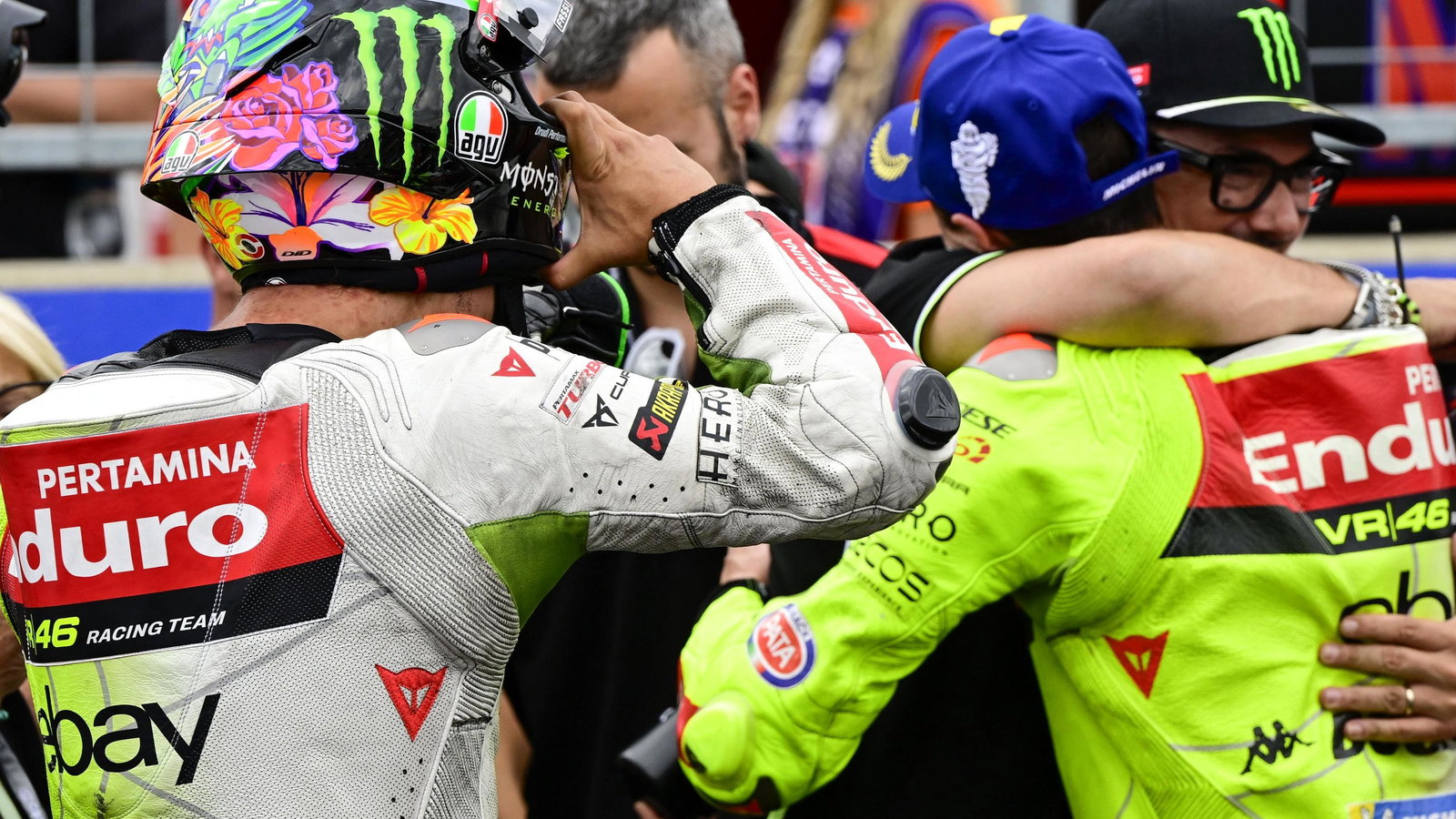 Fabio di Giannantonio, Franco Morbidelli, 2025 Hungarian MotoGP