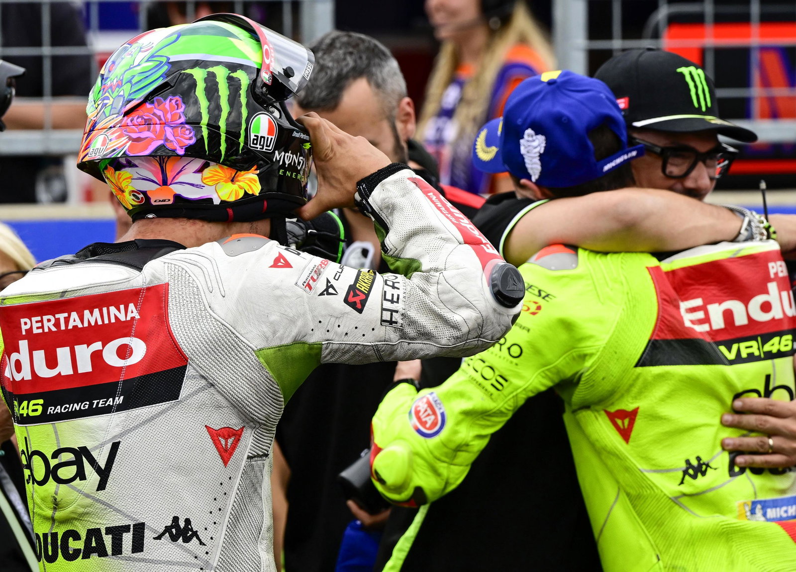 Fabio di Giannantonio, Franco Morbidelli, 2025 Hungarian MotoGP