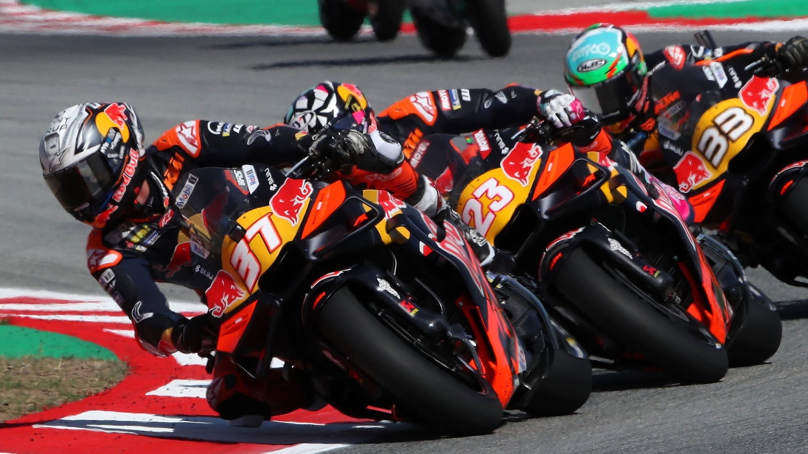 Acosta, Bastianini, Binder, 2025 Catalan MotoGP