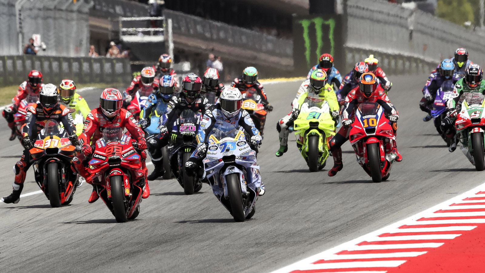 Start, 2025 Catalan MotoGP
