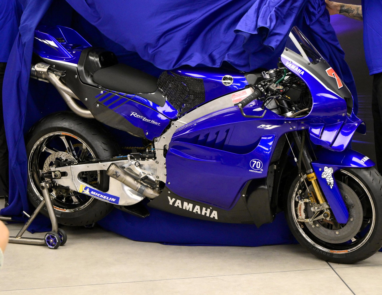 Yamaha V4 prototype, 2025 San Marino MotoGP
