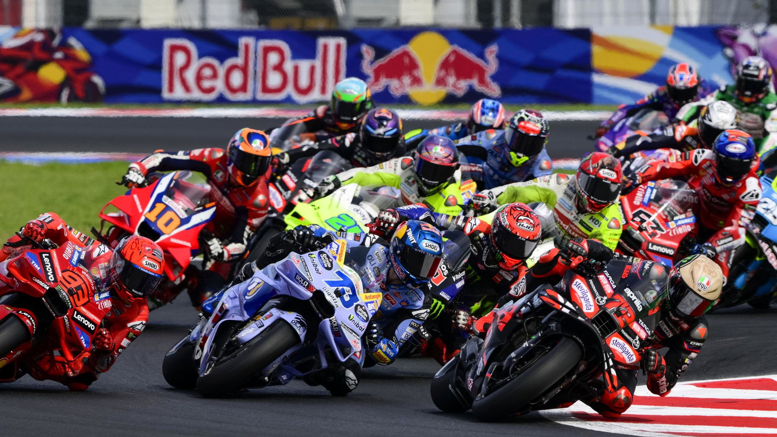 Start, 2025 San Marino MotoGP Sprint race
