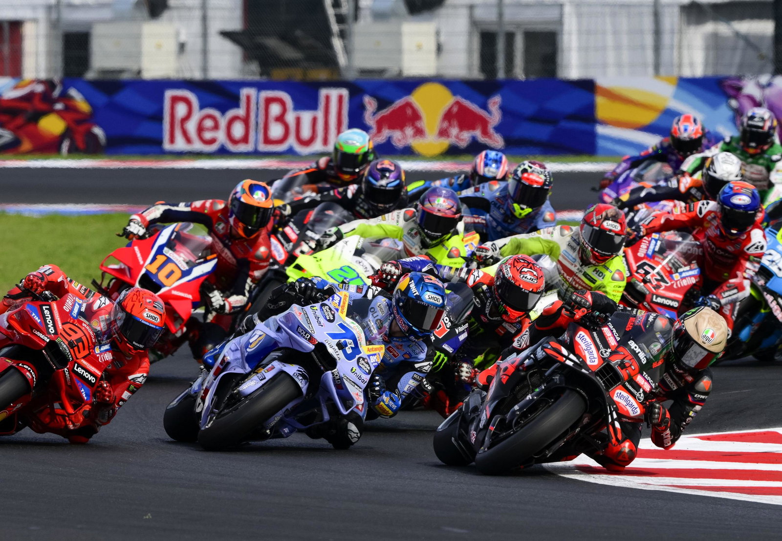 Start, 2025 San Marino MotoGP Sprint race